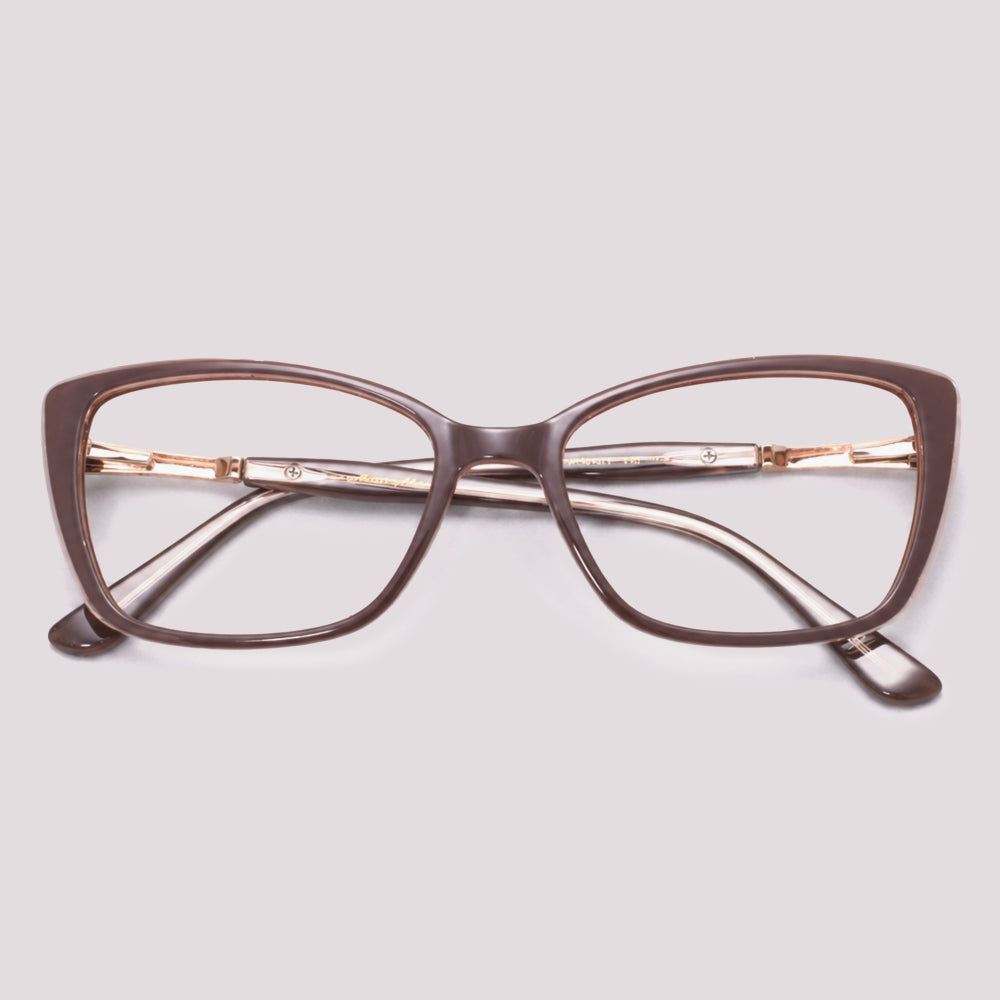 Jean Marcell JM4005 G02 Marrom Brilho - Grau - 53 mm