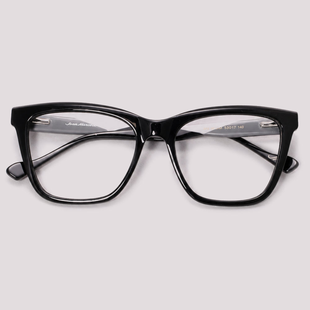 Jean Marcell JM6130 A01 Preto Brilho - Grau - 53 mm