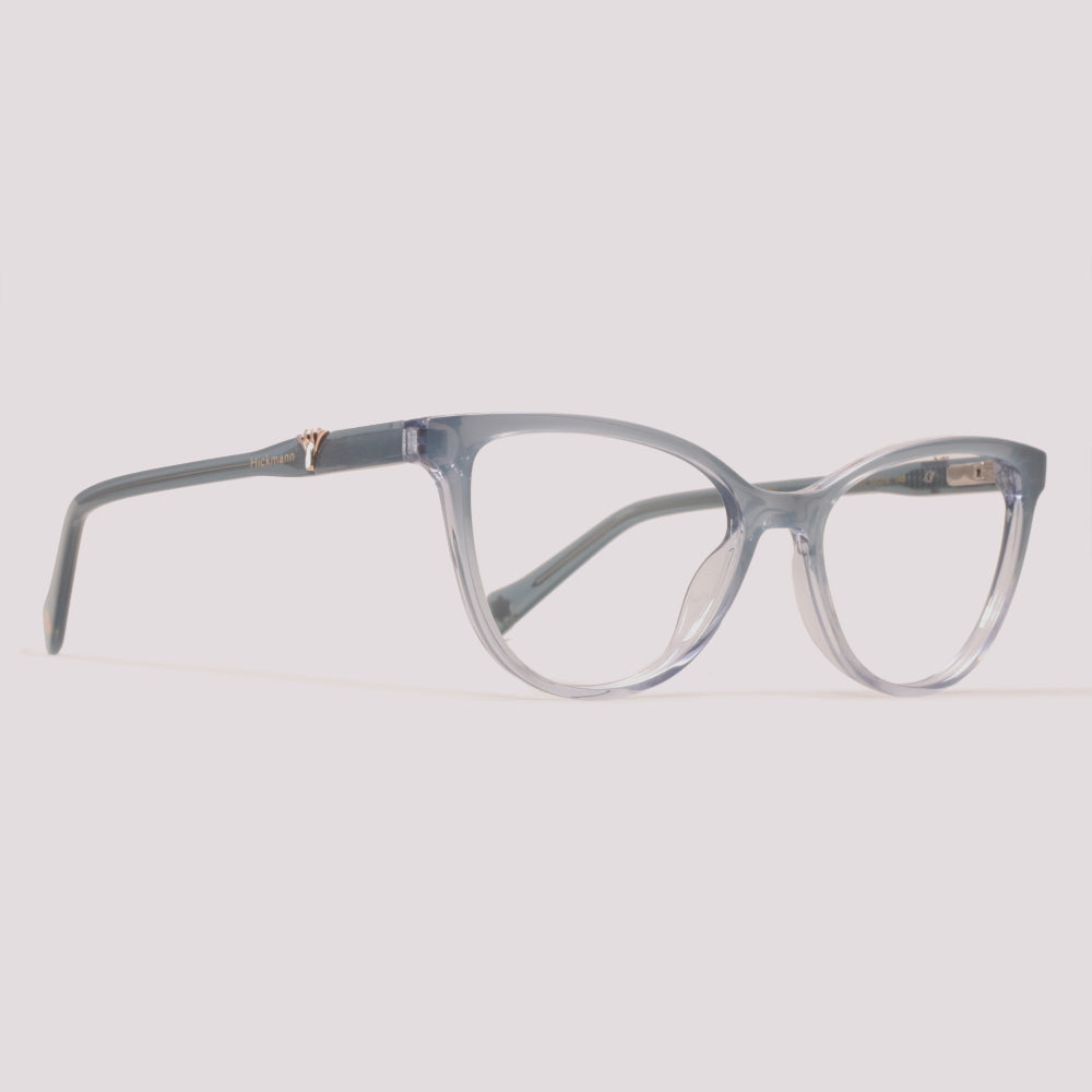 Hickmann Lírio 5 D02 Azul Degradê Brilho - Grau - 52 mm