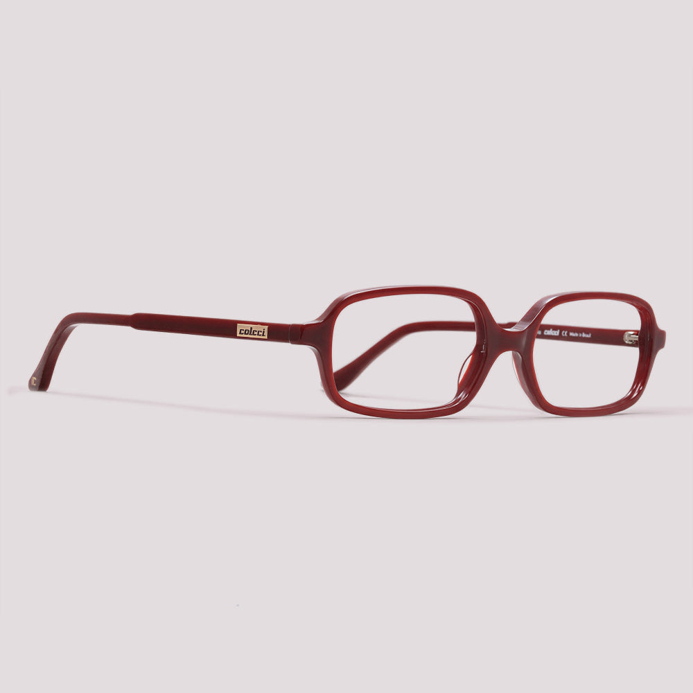Colcci Ava Vinho Brilho Cinza - Sol - 54 mm