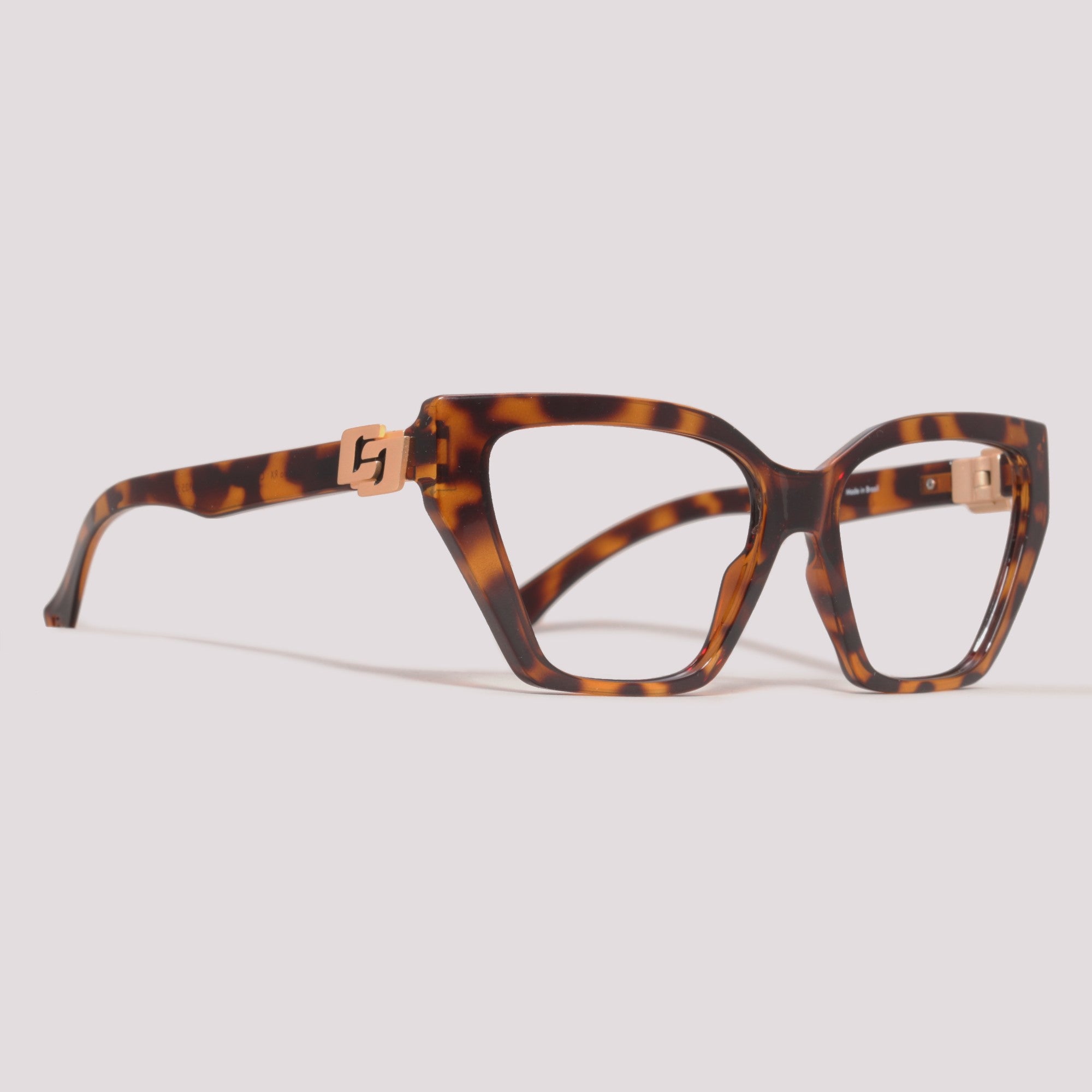 Colcci Miranda Marrom Mesclado Brilho - Grau - 56 mm