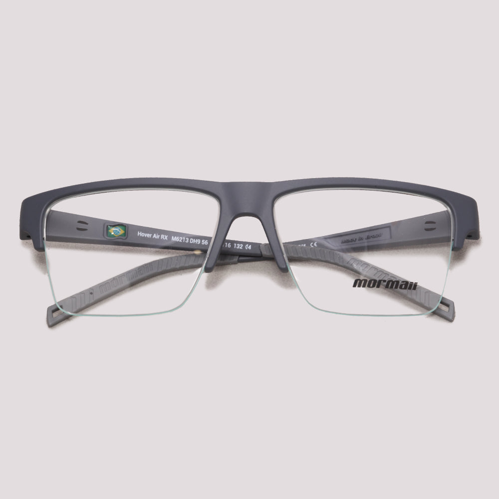 Mormaii Hover Air Cinza Fosco e Verde - Grau - 56 mm