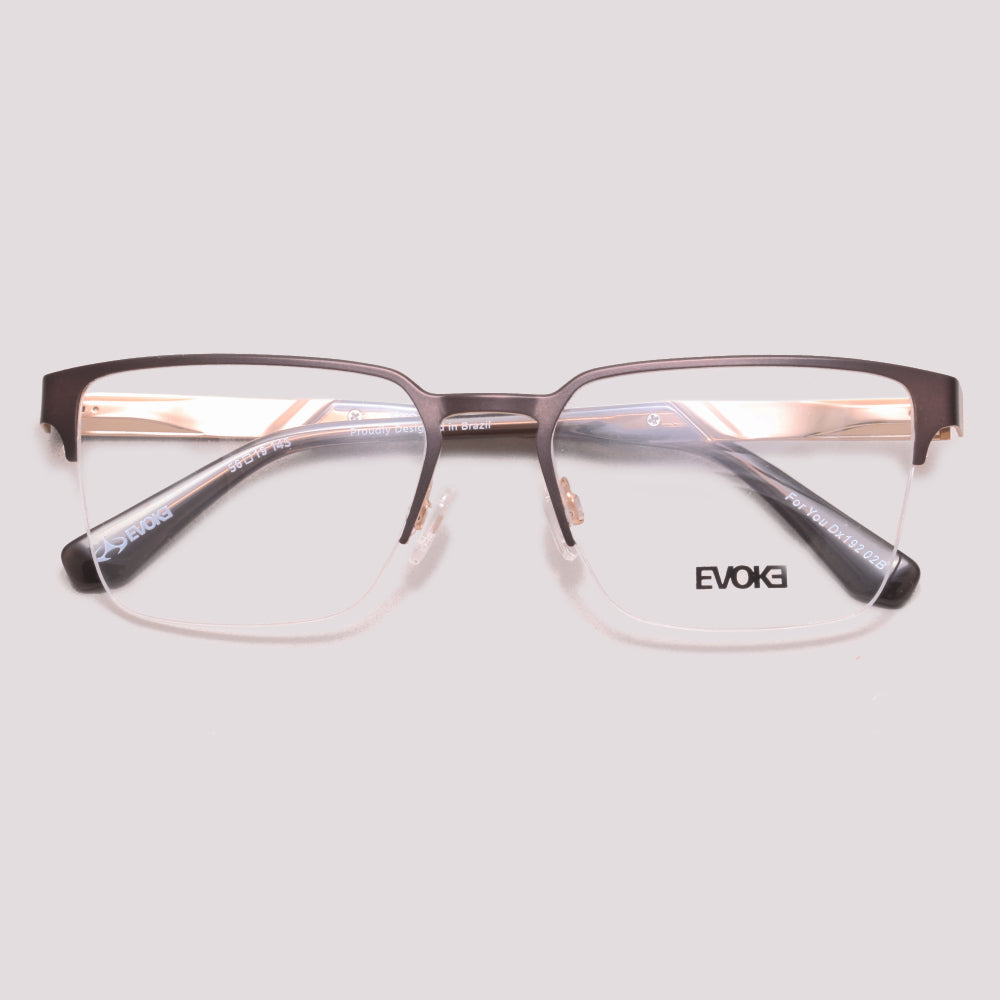 Evoke For You DX192 02B Marrom Fosco - Grau - 56 mm