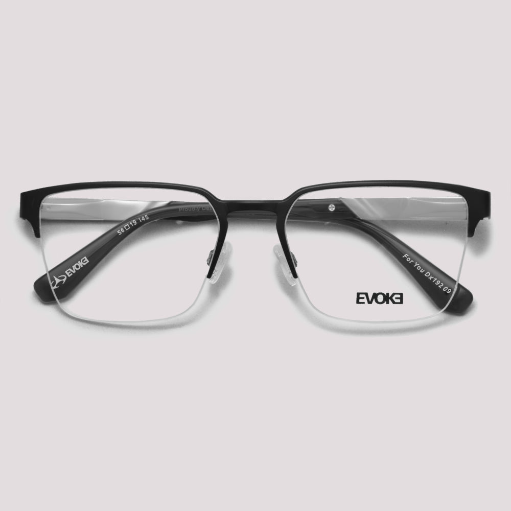 Evoke For You DX192 09A Preto Fosco - Grau - 56 mm
