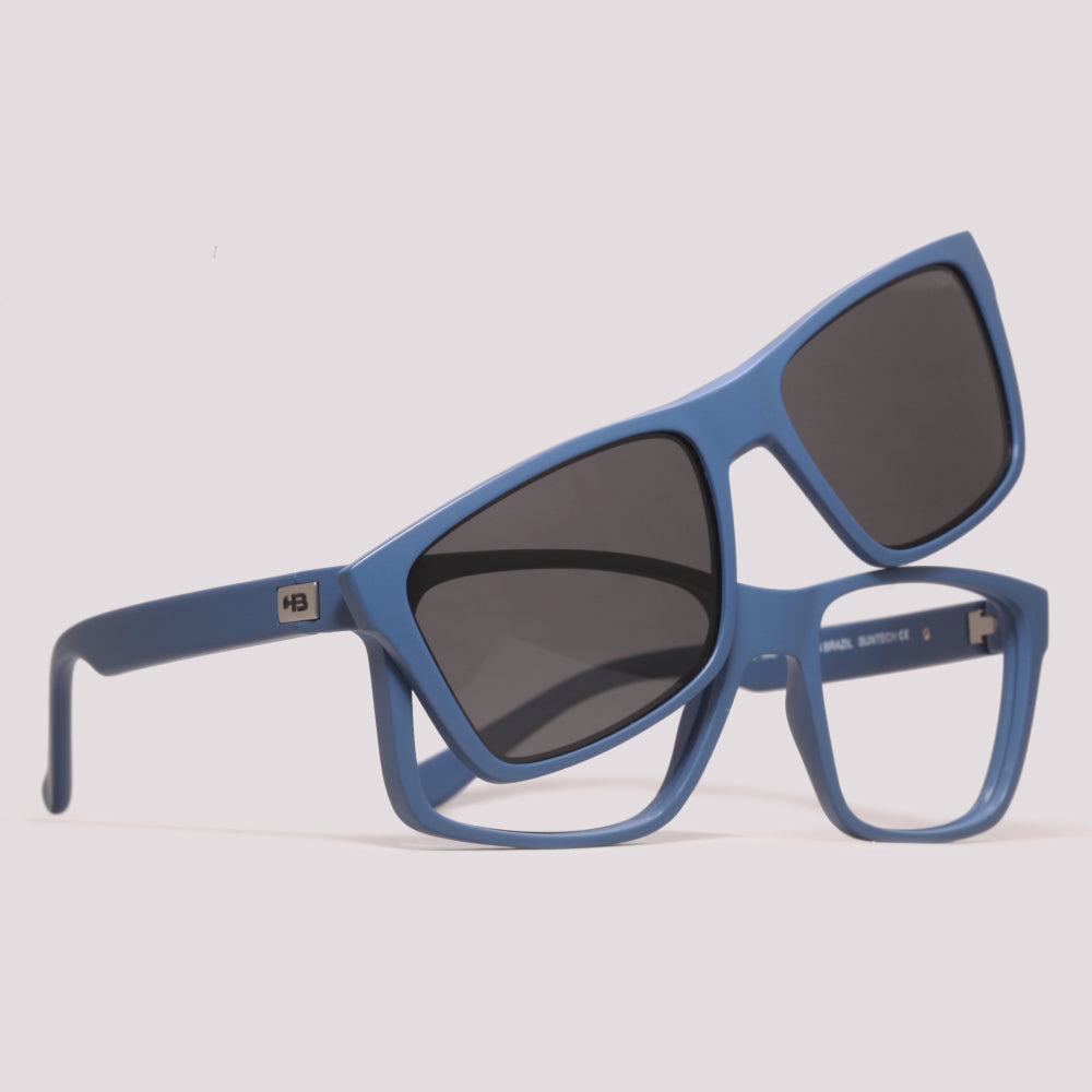 HB Switch Clip On 0472 Magtag Azul Fosco + Gray + Night Drive - Grau - 54 mm