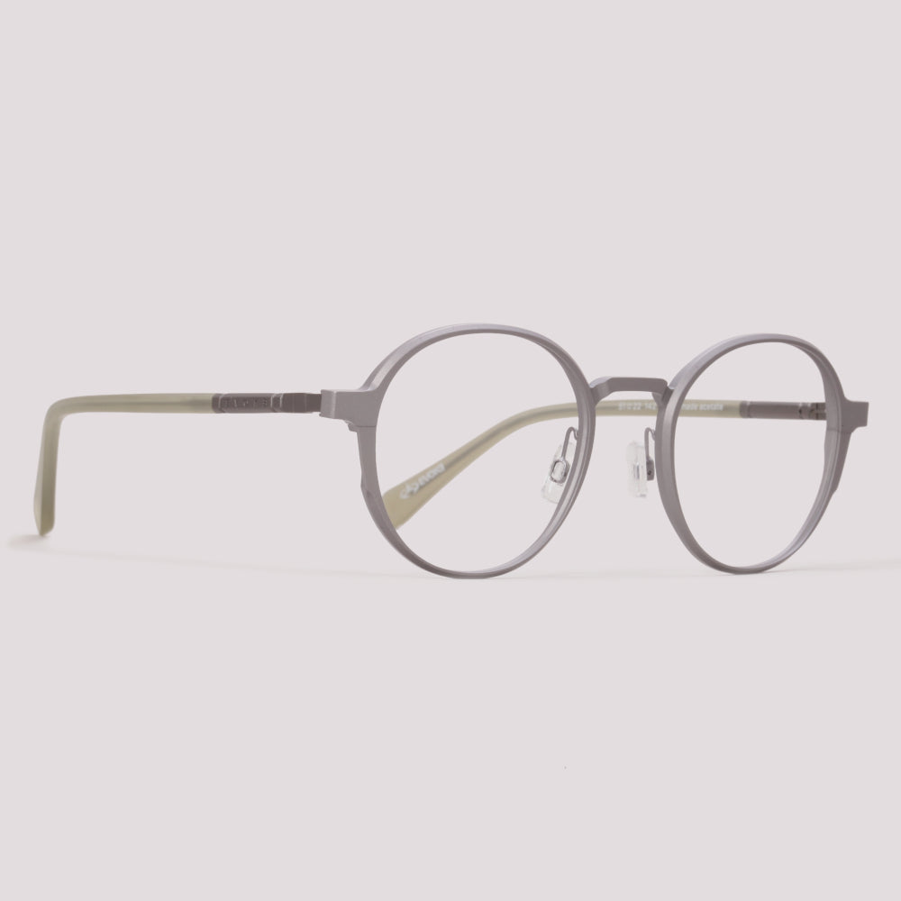 Evoke Clip on Noir 02CN Cinza Fosco Preto - Grau - 51 mm
