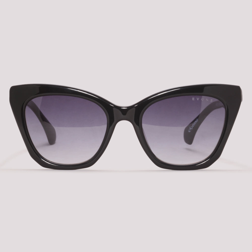 Evoke EVK 69 A01 Preto Brilho Preto Degradê - Sol - 53 mm