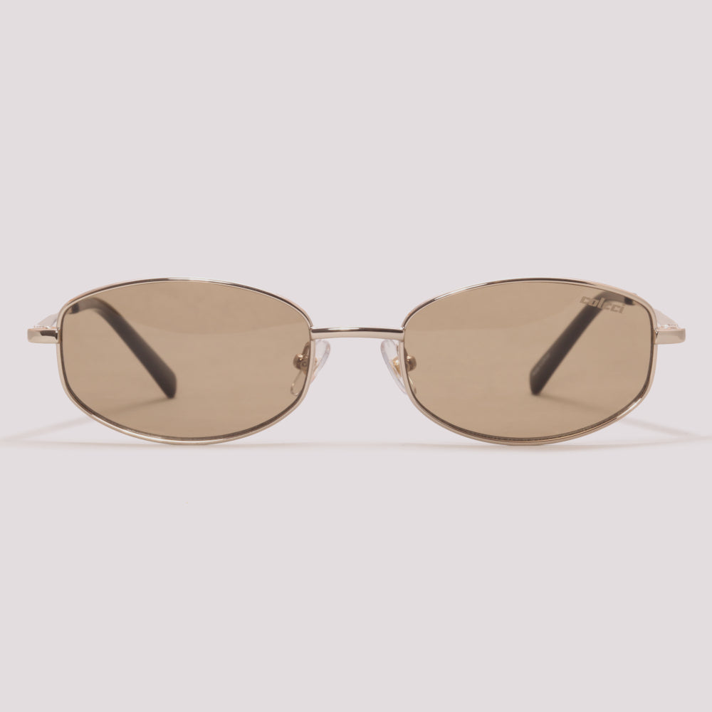 Colcci C0304 Dourado Brilho Marrom - Sol - 55 mm