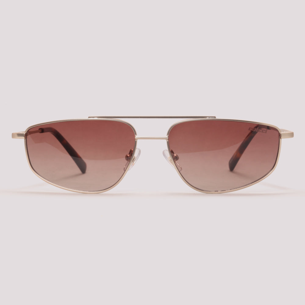 Colcci C0308 Dourado Fosco Marrom Degradê - Sol - 57 mm