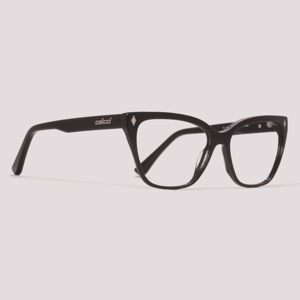 Colcci Bandy 9 Clip on Preto Brilho - Grau - 54 mm