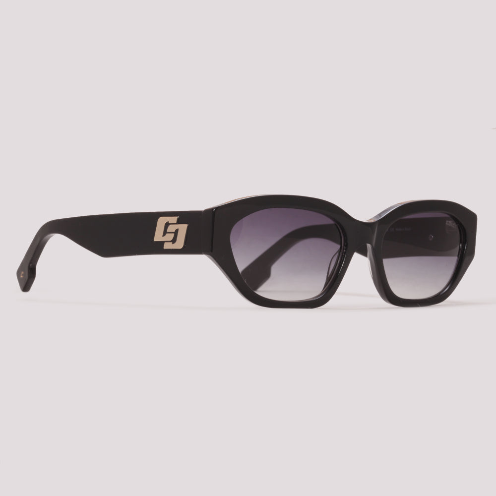 Colcci Petra Preto Brilho Preto Degradê - Sol - 54 mm
