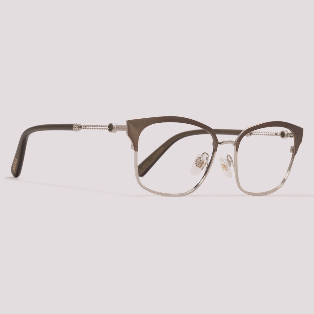 Anima Sou Efêmera 12BT Prata Brilho e Verde Fosco - 54 mm