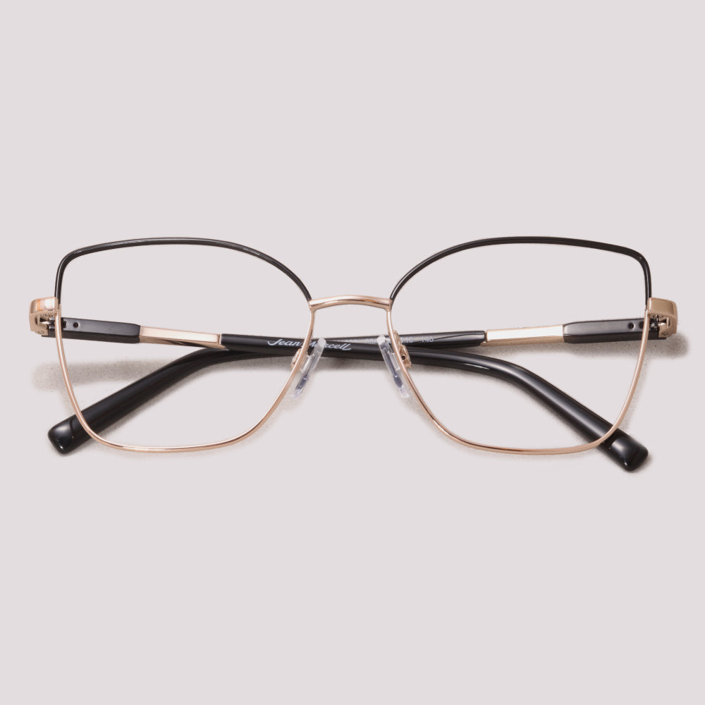 Jean Marcell JM1066 09A Dourado e Preto - Grau - 55 mm