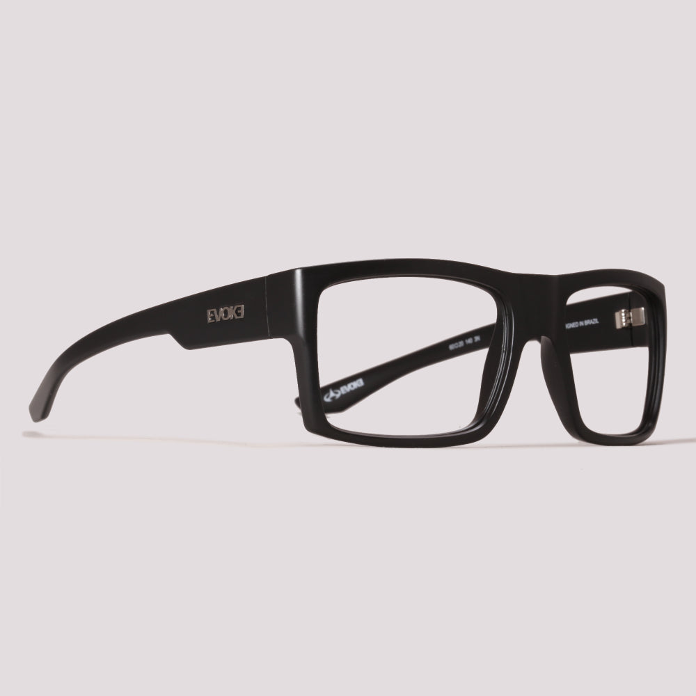 Evoke Optical The Code II XA11 Preto Fosco - Grau - 60 mm