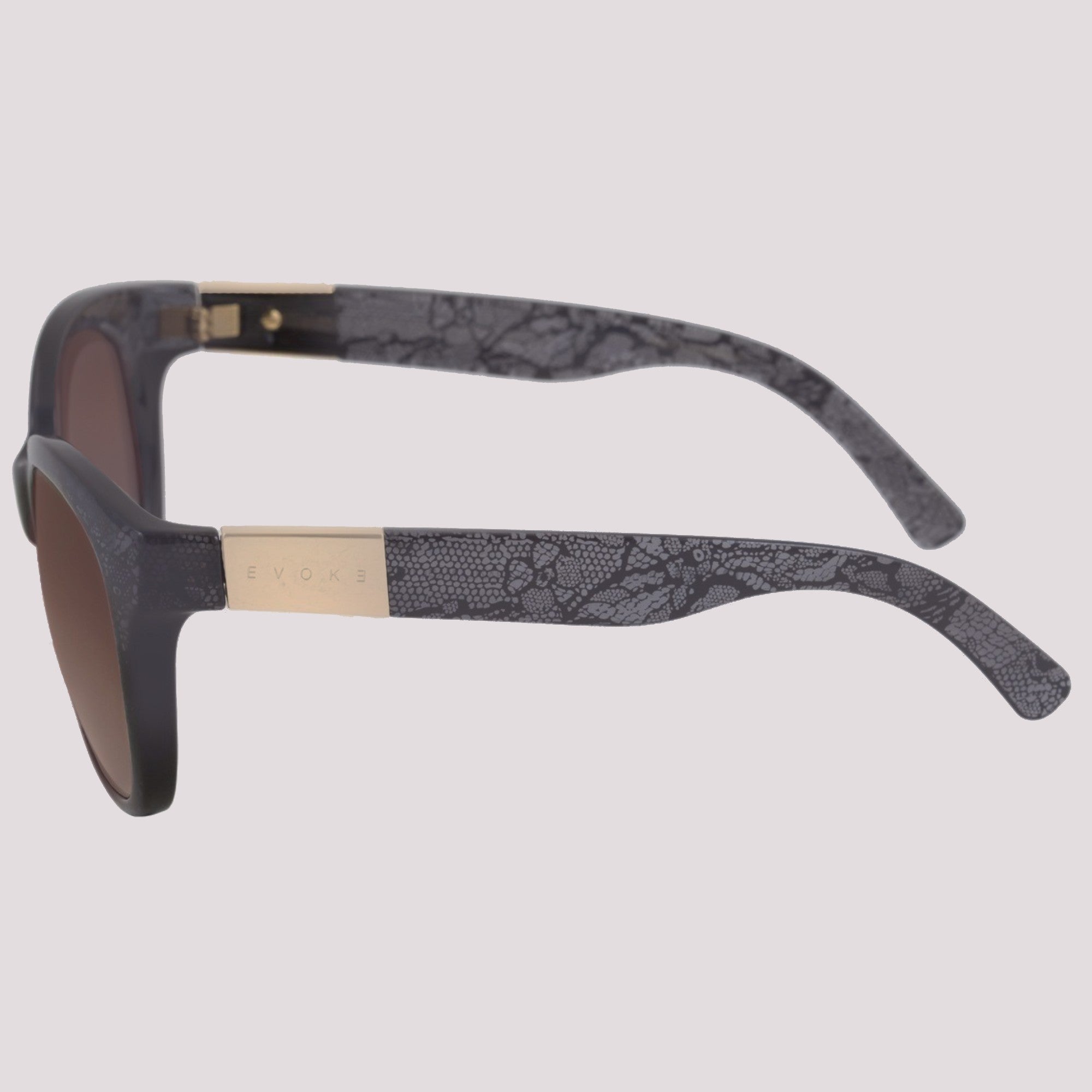 Evoke Mystique RD01 Dark Lace / Brown Degradê - Lente 5,2 cm - Sol