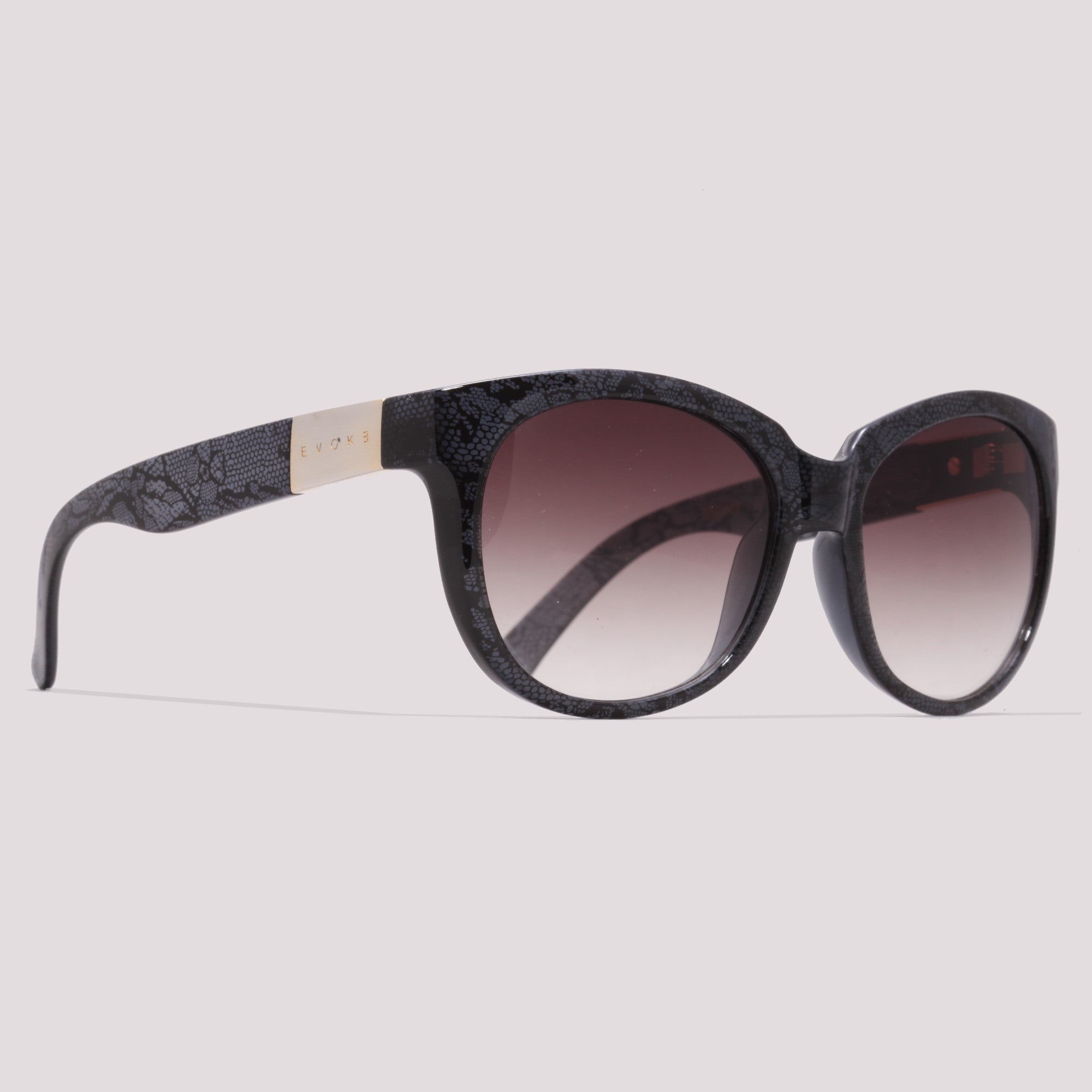 Evoke Mystique RD01 Dark Lace / Brown Degradê - Lente 5,2 cm - Sol