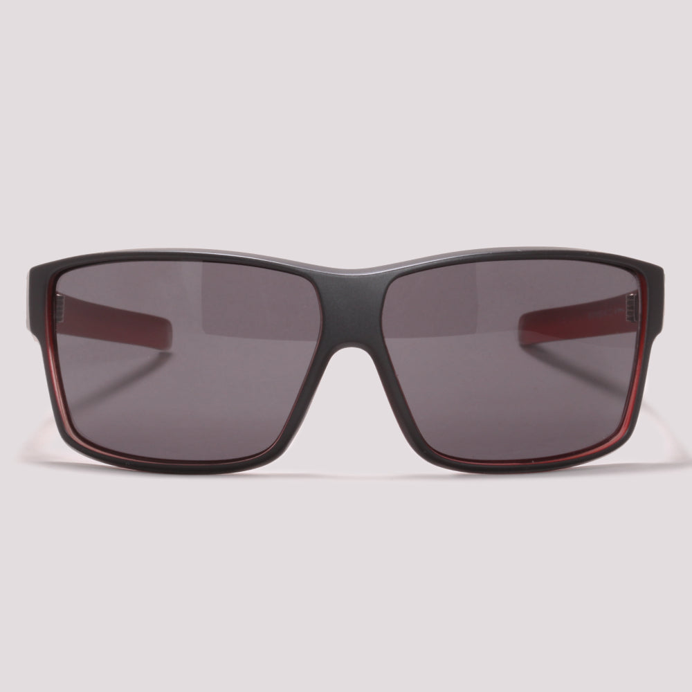 HB Big Vert Matte Black On Red Gray - Sol - 64 mm