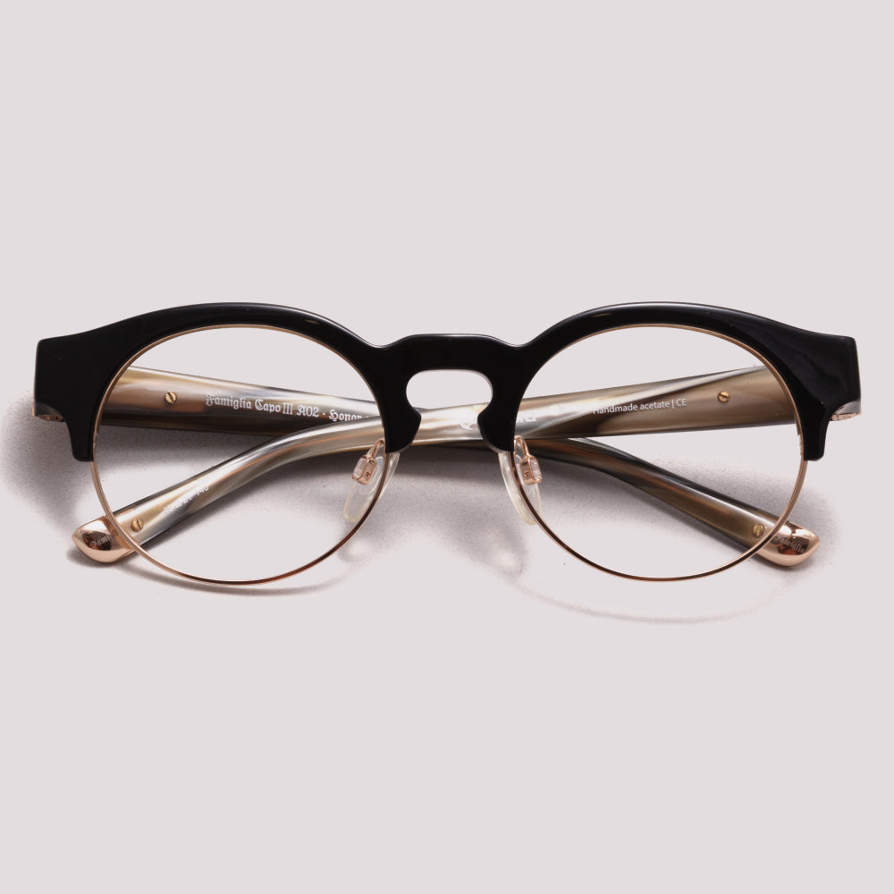 Evoke Capo III A02 Preto Brilho e Mesclado - Grau - 49 mm