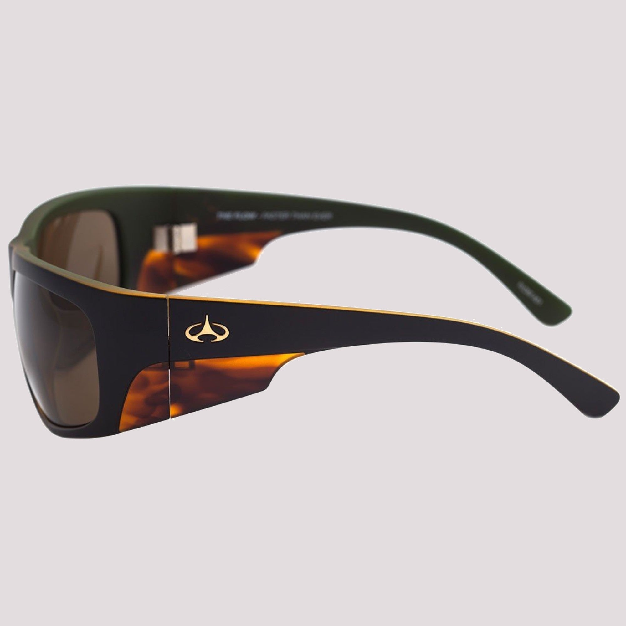 Óculos de Sol Evoke The Flow A01 Black Matte Turtle/ Brown