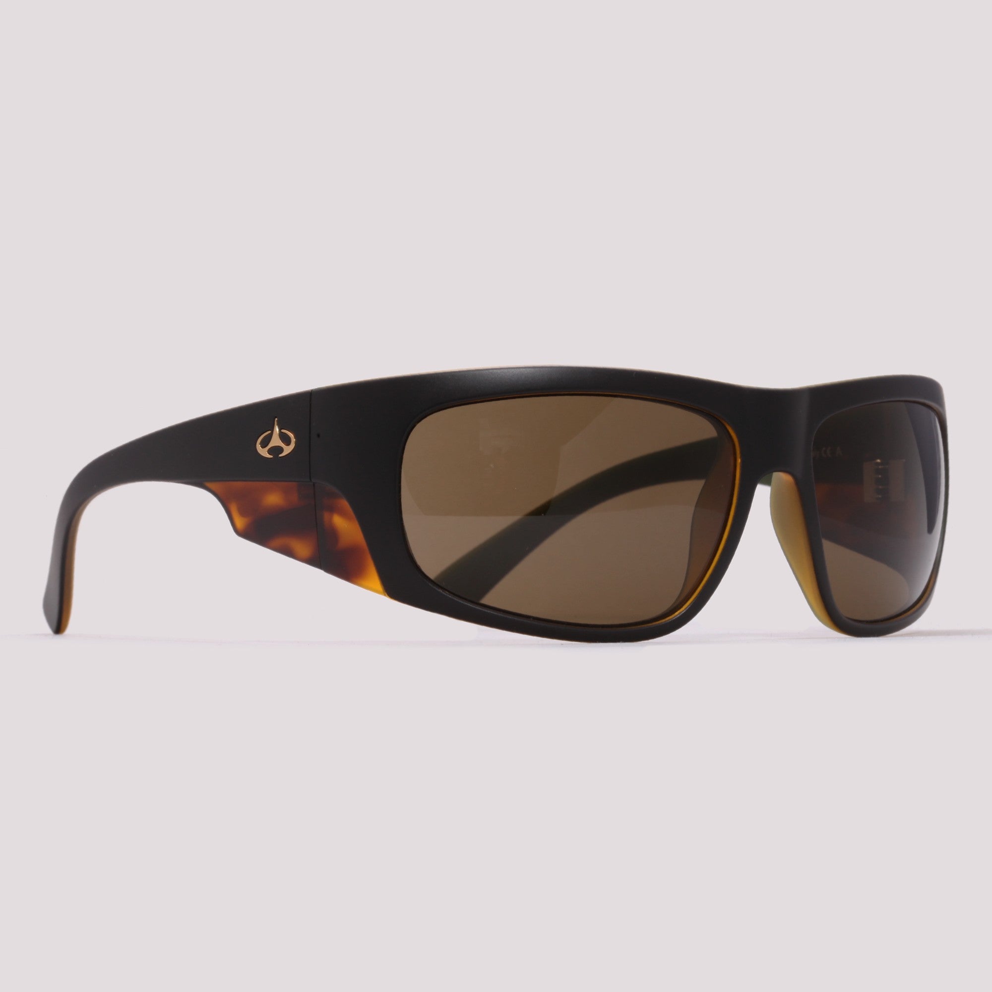 Óculos de Sol Evoke The Flow A01 Black Matte Turtle/ Brown