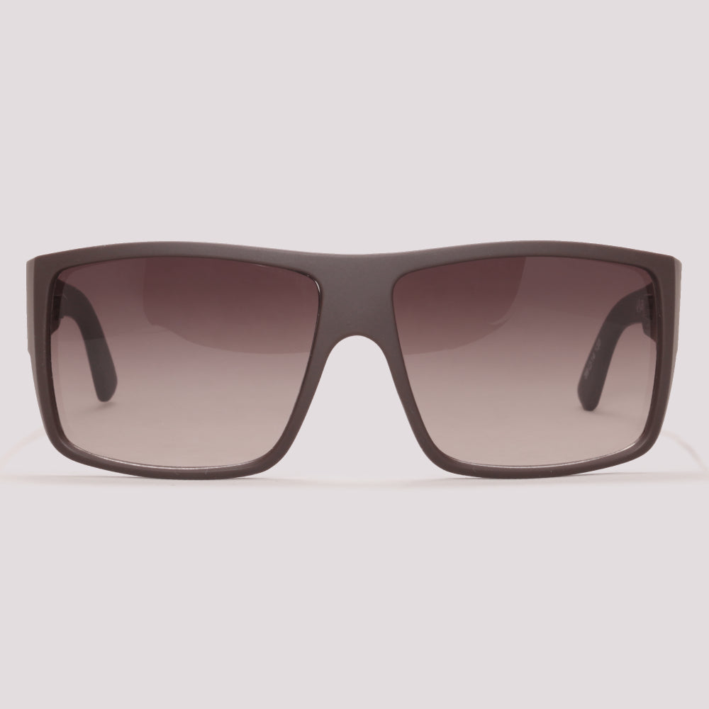 Evoke The Code BR04 Marrom Fosco Marrom Degradê - Sol - 58 mm