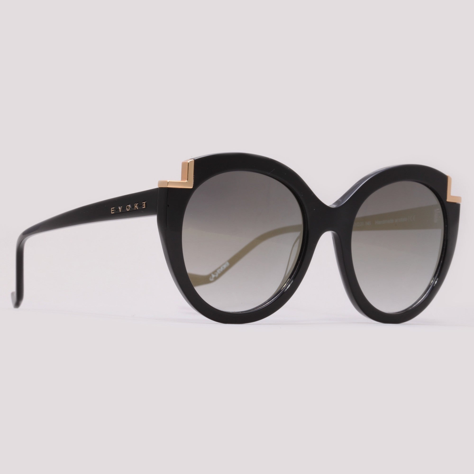 Evoke For You DS31 A01 Black Shine / Gold Gradient Espelhado - 53 mm