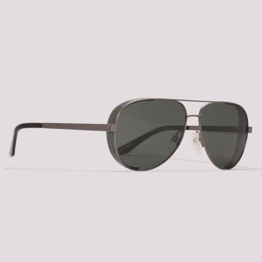 Evoke For You Ds17 02AP Prata Fosco Verde G15 Polarizado - Sol - 59 mm