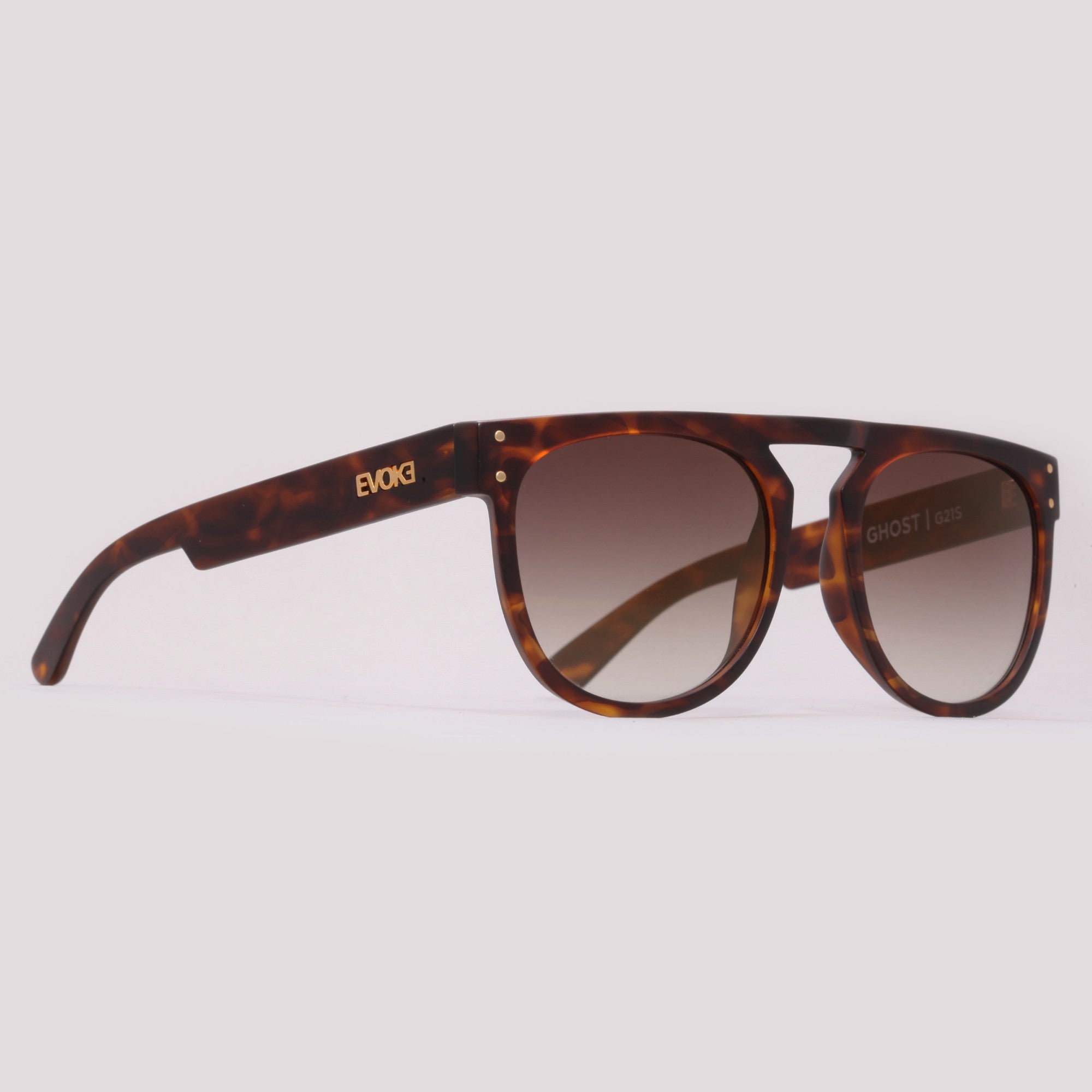 Evoke Ghost G21S Havana Matte/ Gold Flash Mirror Unico - Sol