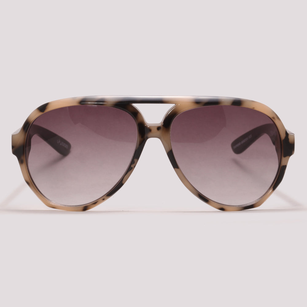 Evoke Diamond Aviator G23 marrom Mesclado Marrom Degradê - Sol - 59 mm