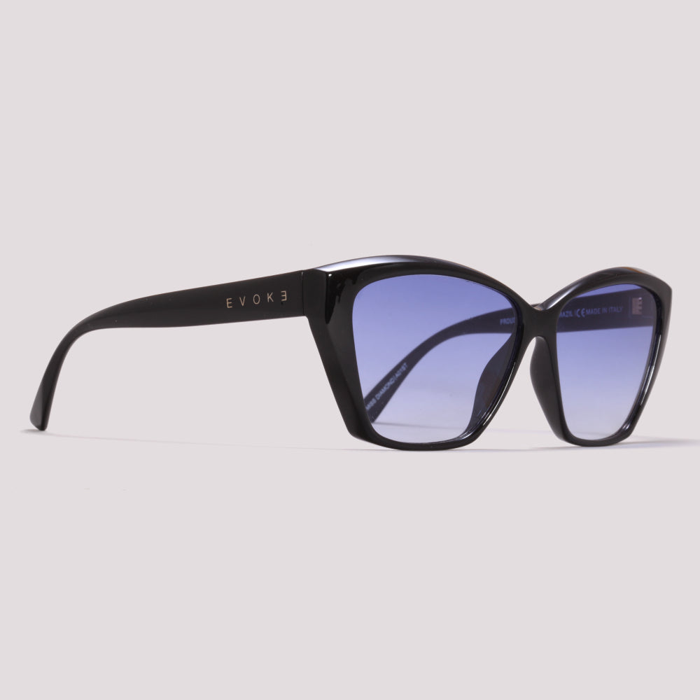 Evoke Miss Diamond A01S Black Shine/ Blue Gold Flash UNICO