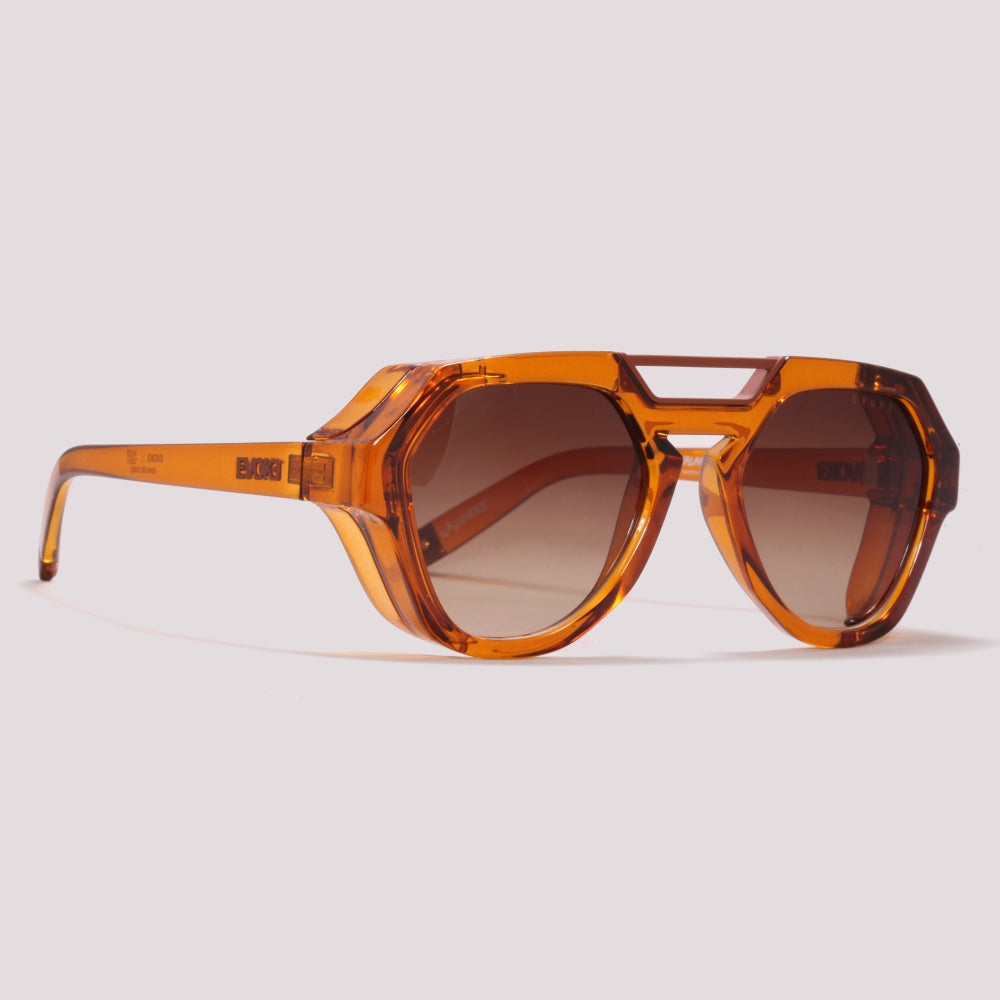 Evoke Avalanche Yago Dora YD01T Crystal Ambar Caramel/ Brown Gradient UNICO  - Sol