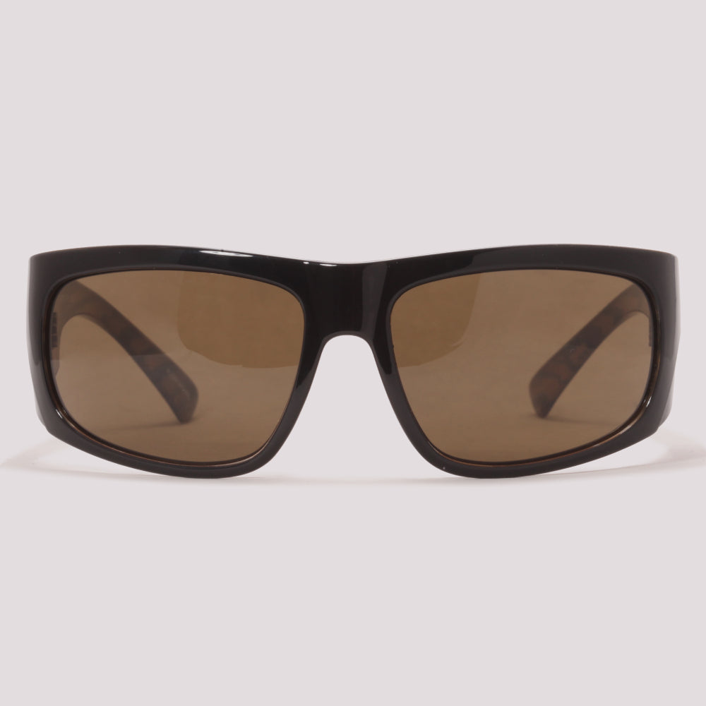 Evoke The Flow WD01G Preto Brilho Wood Marrom - Sol - 63 mm