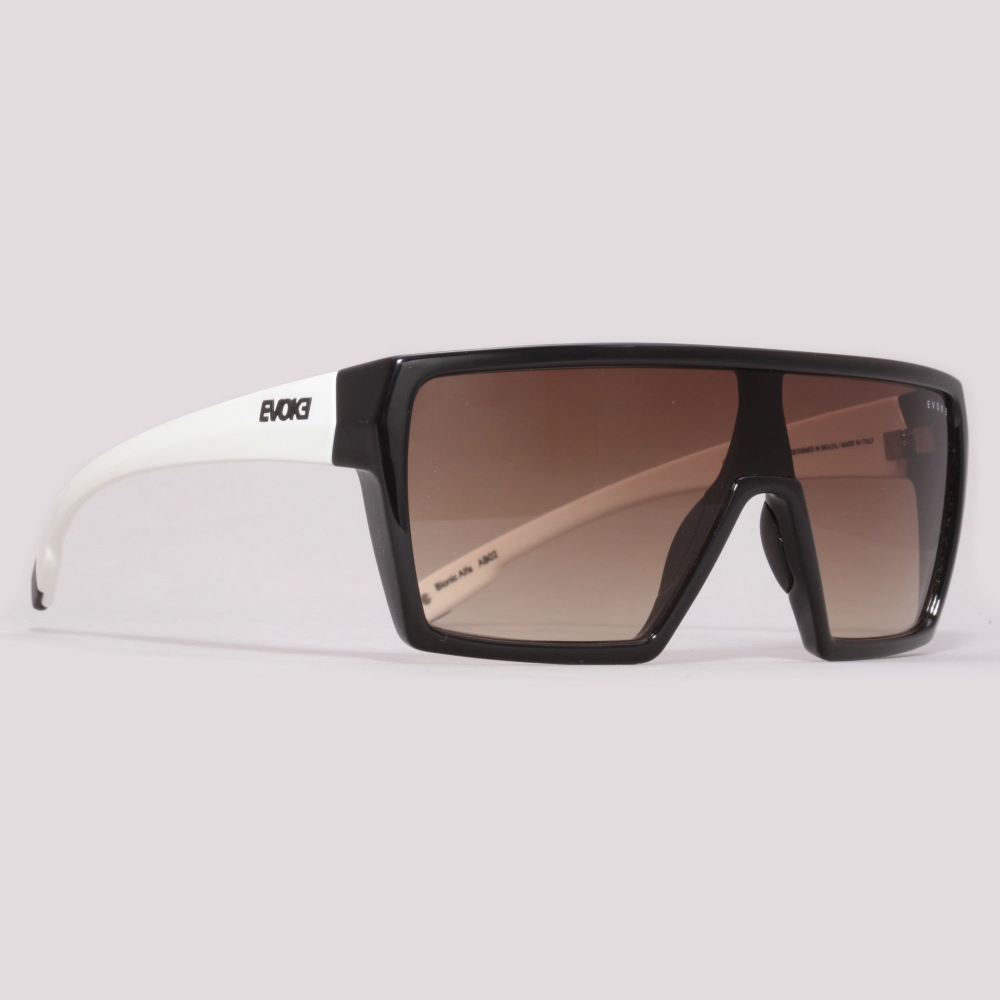 Evoke Bionic Alfa AB02 Black White Shine Brown Degradê - Sol - 138mm