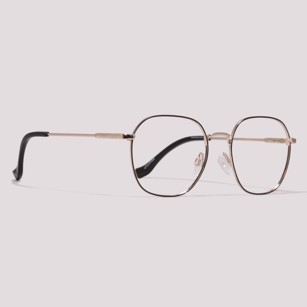 Evoke For You DX66N 09A Preto e Dourado - Grau - 52 mm