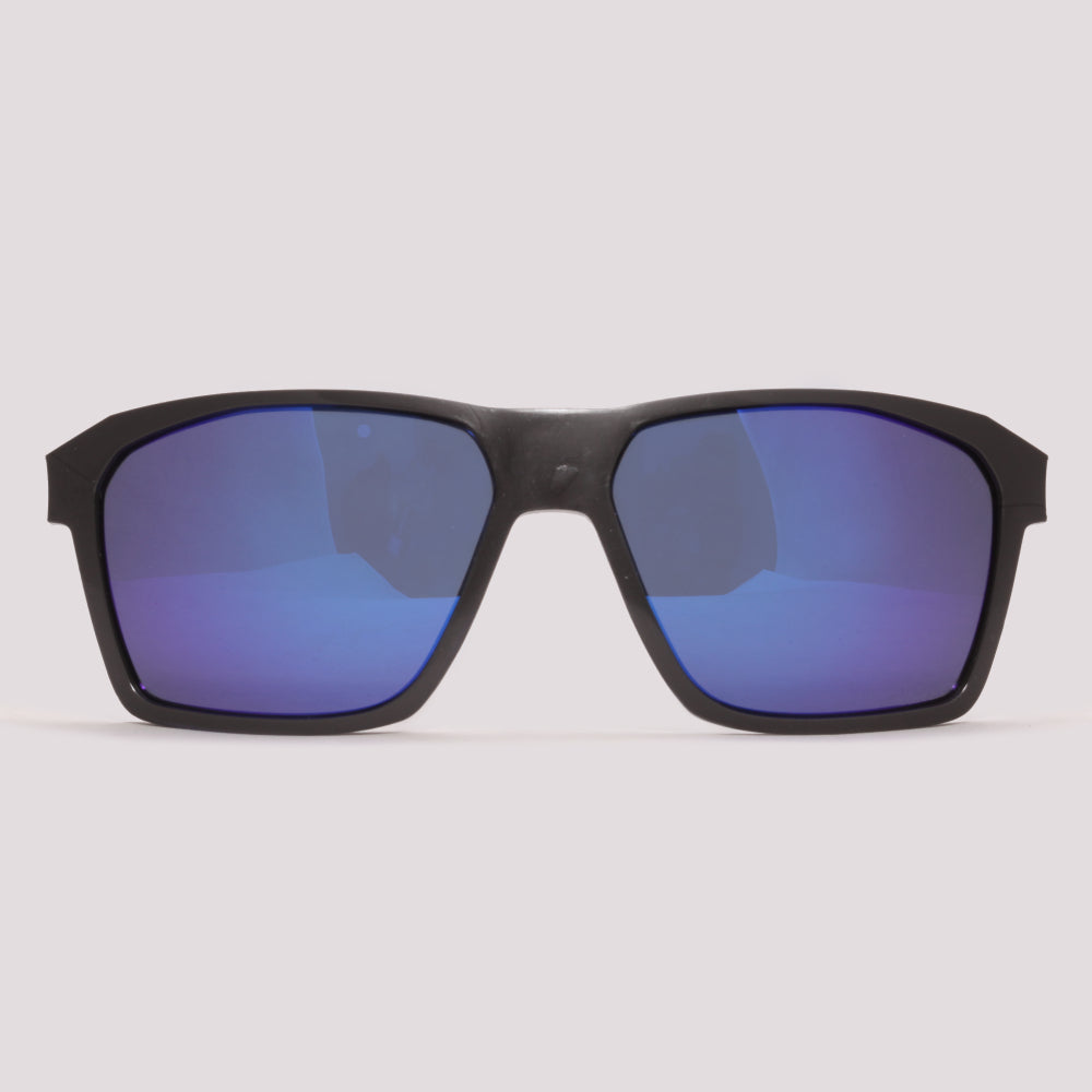 Clip On para Óculos de Grau HB Casual Presto Grafeno Azul Espelhado