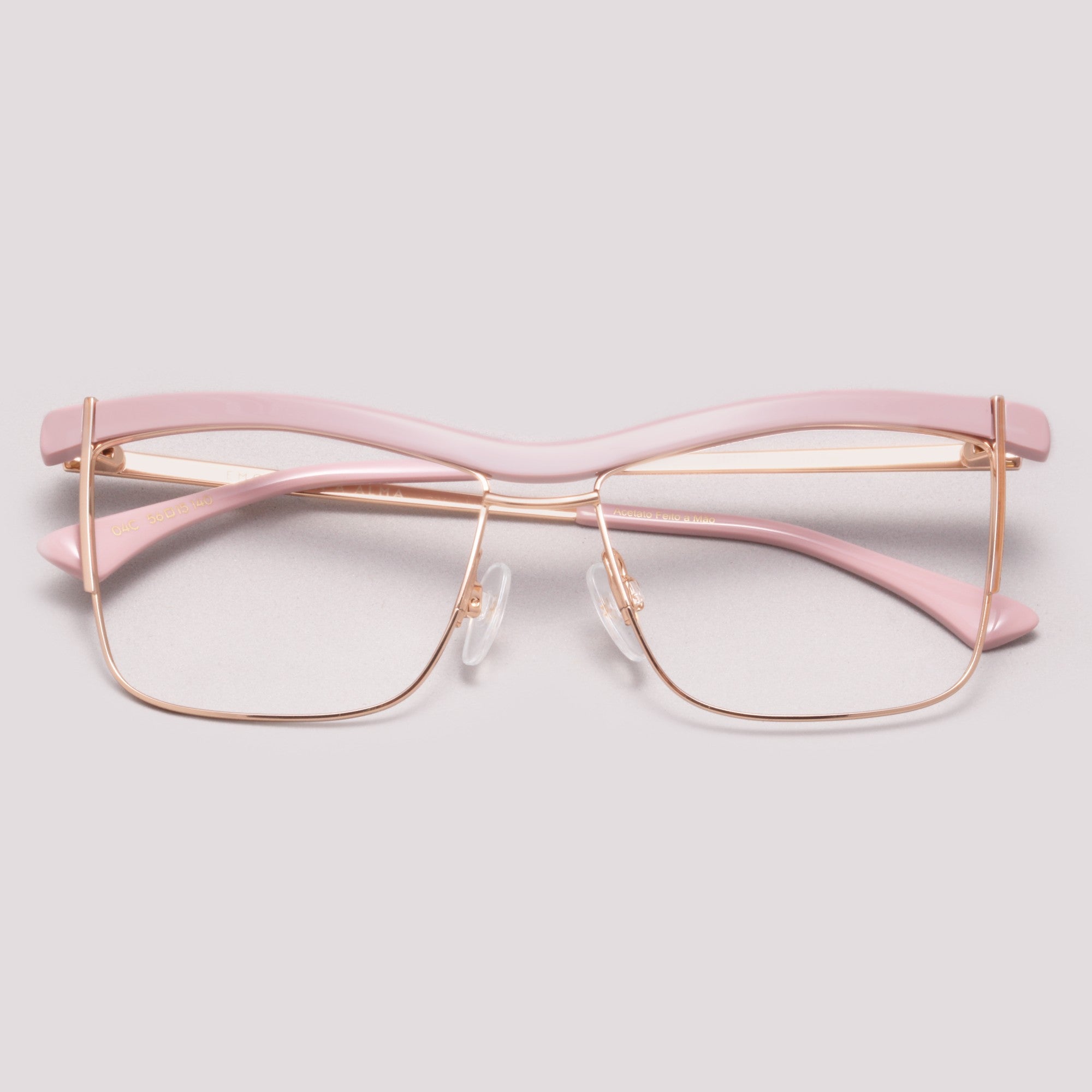 Anima Sou Amor 04C Dourado e Rosa - Grau - 56 mm