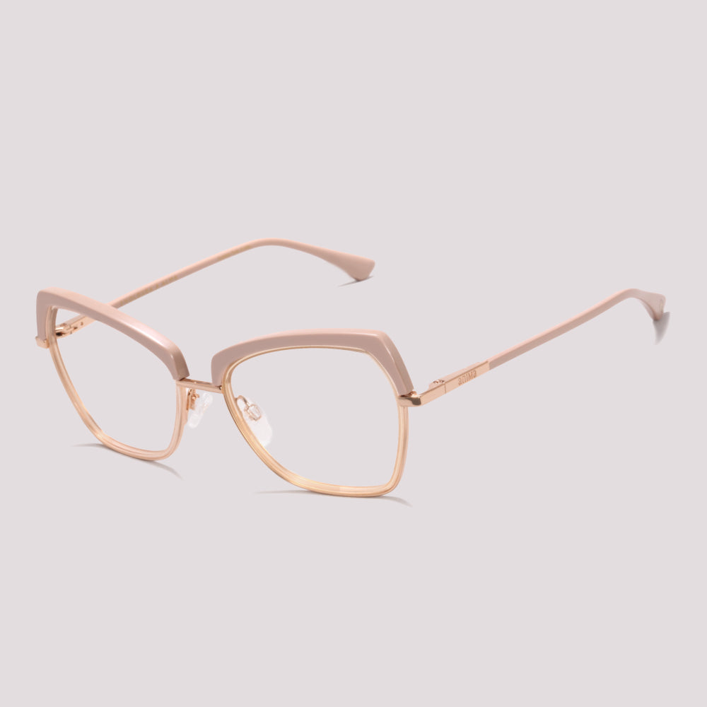 Anima Sou Especial 04C Dourado e Nude - Grau - 54 mm