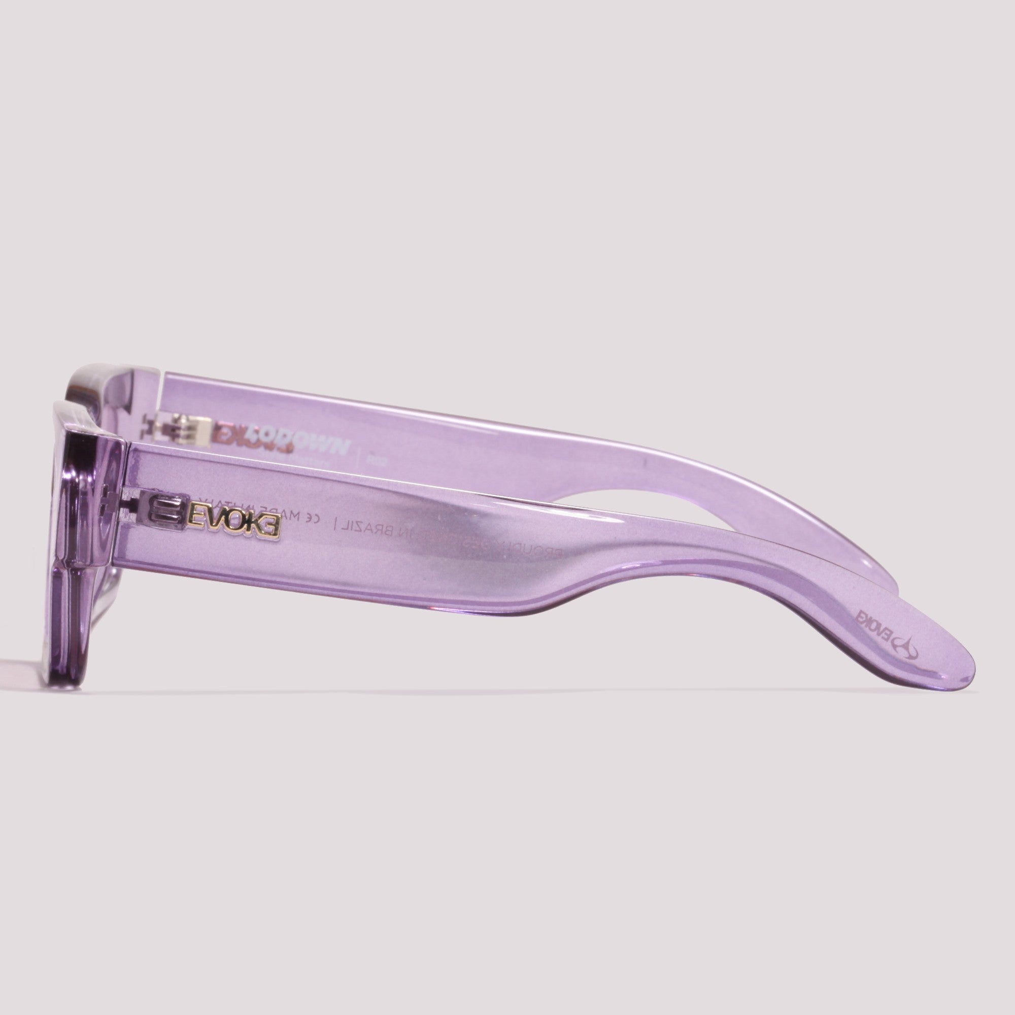 Evoke Lodown R02 Roxo Translúcido Roxo - Sol - 47 mm
