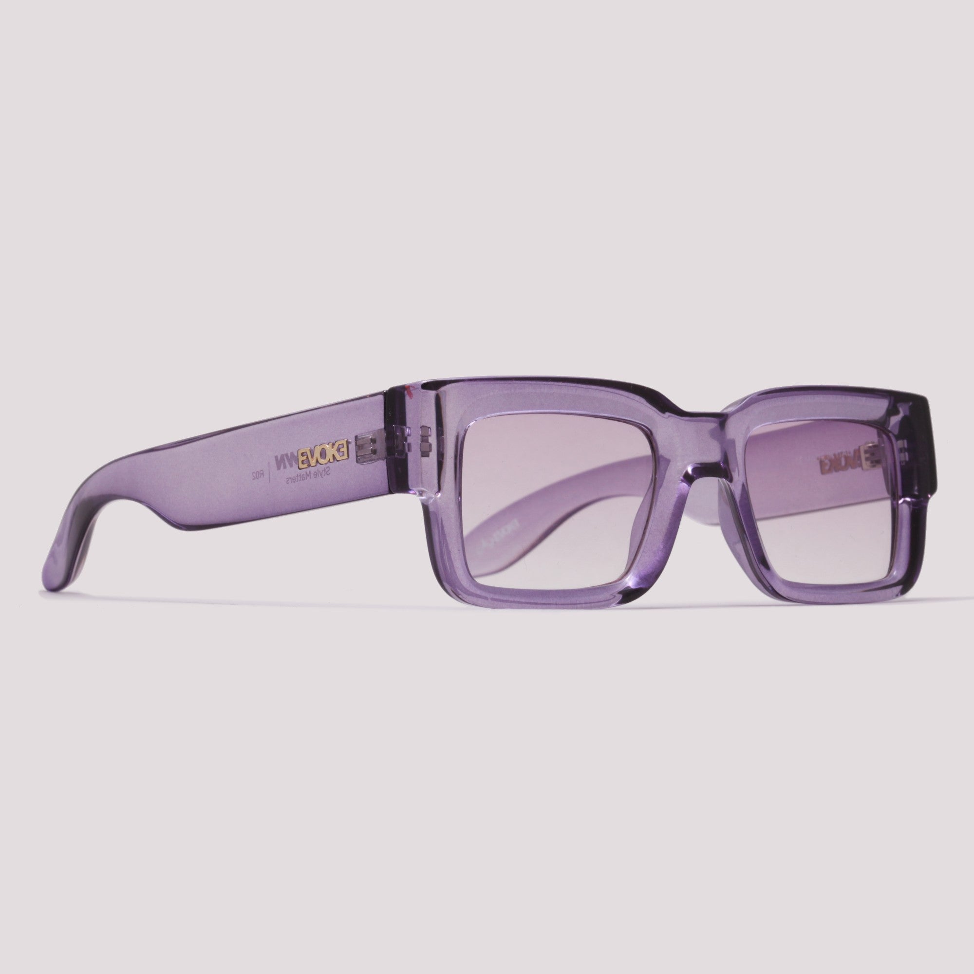 Evoke Lodown R02 Roxo Translúcido Roxo - Sol - 47 mm