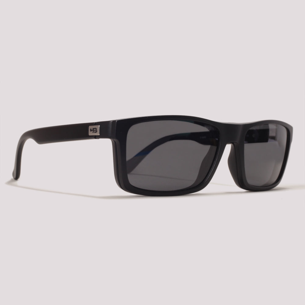 HB Switch Clip on 0426 Preto Fosco Cinza Night Drive - Grau - 60 mm