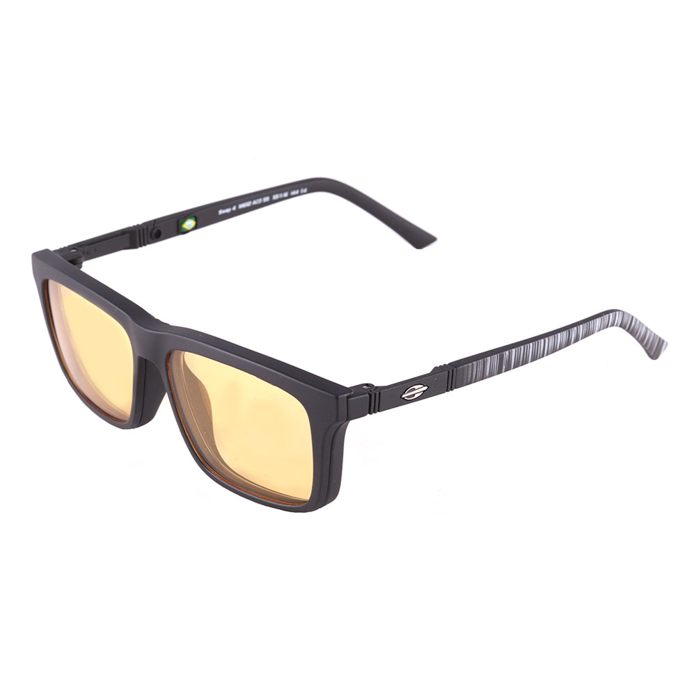 Mormaii Swap 4 Preto e Branco Fosco/ Verde G15/ Night Drive - Grau