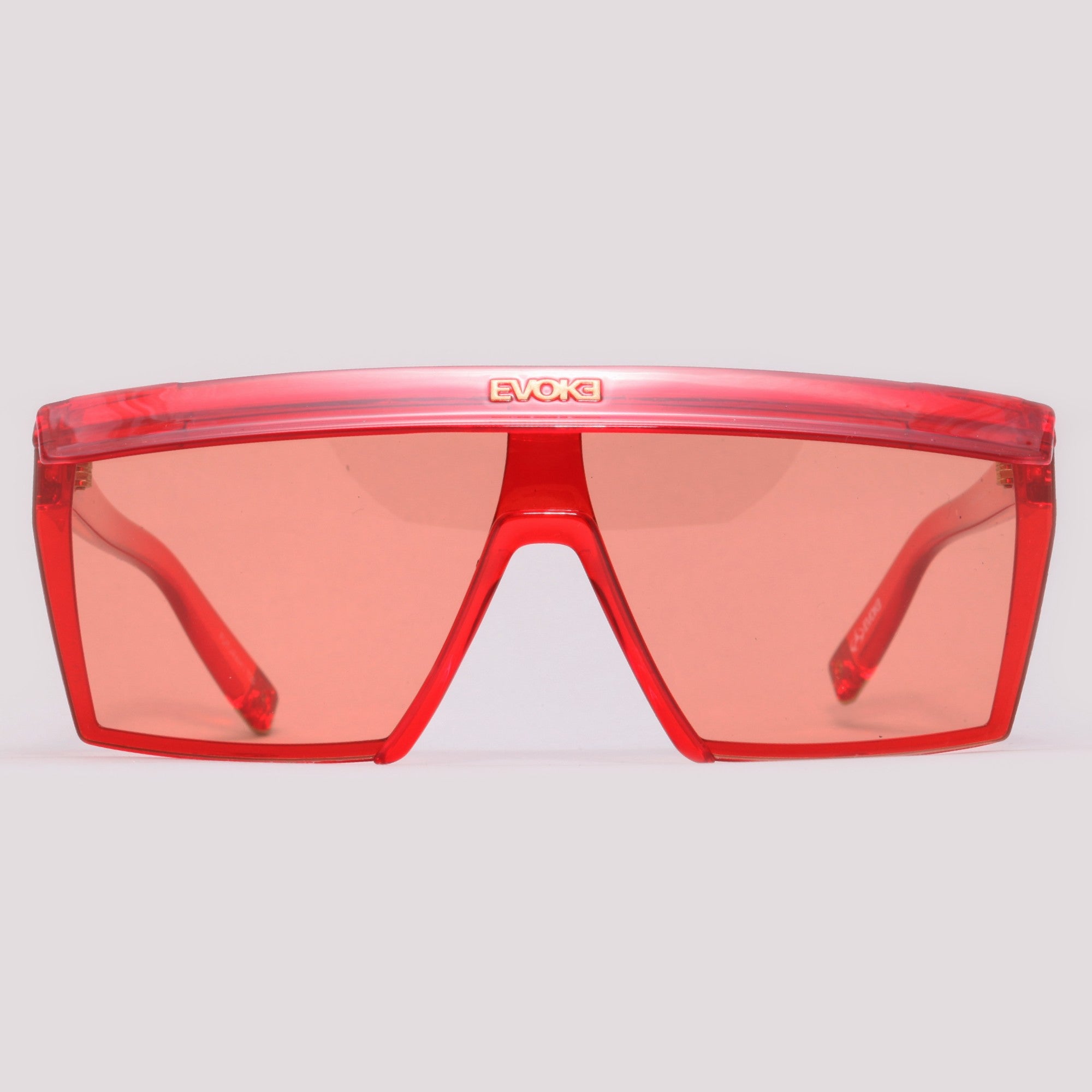 Evoke Futurah T05 Vermelho Translúcido Brilho/ Vermelho - Lente 14,4 cm - Sol