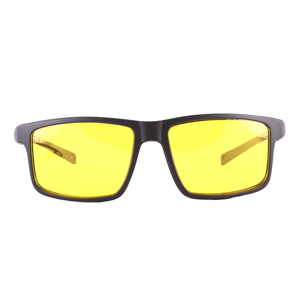 Mormaii Swap 5 Clip on Preto e Cinza Fosco/ Verde G15/ Amarelo - 57 mm - Grau