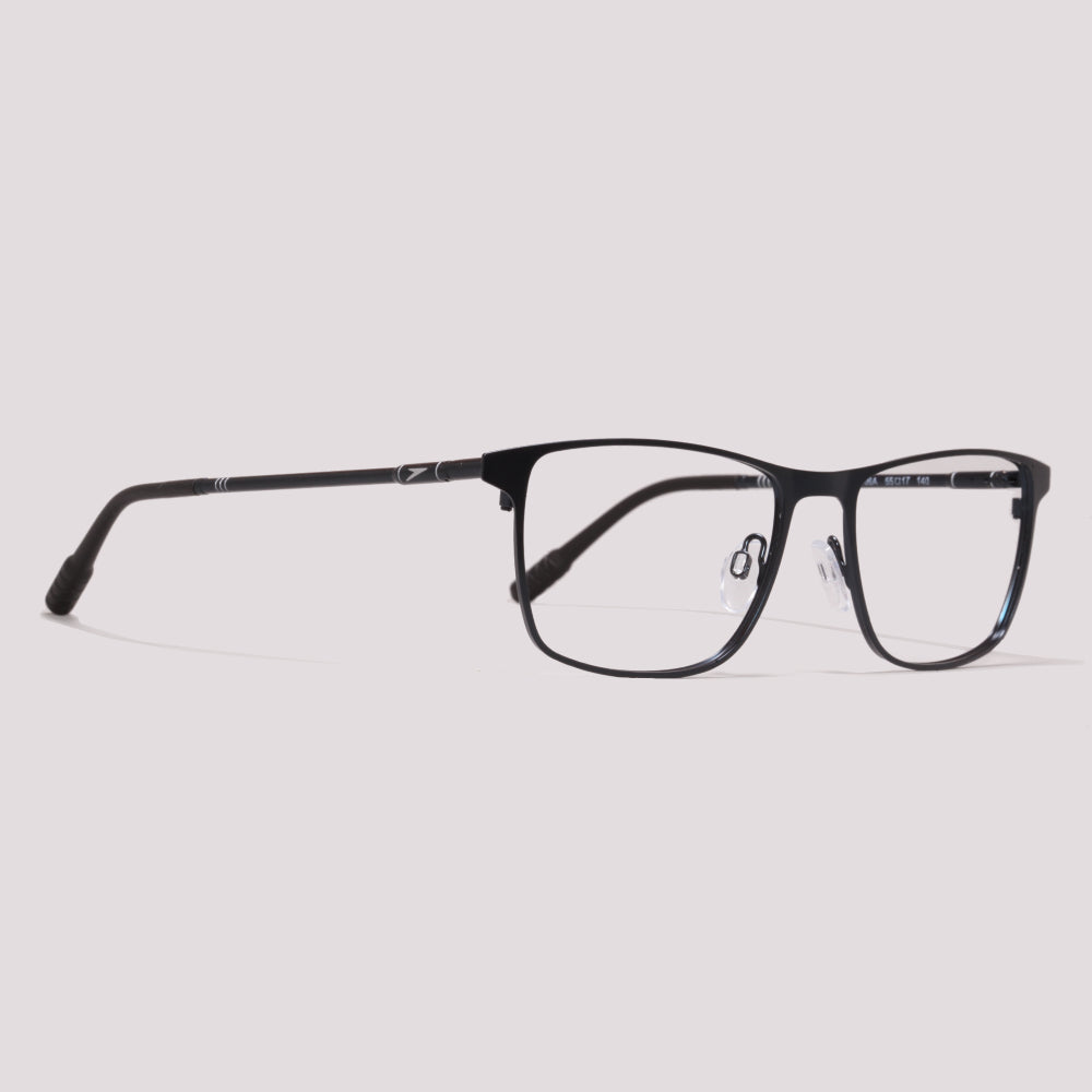 Speedo SP1387 Clip On 06A Preto Fosco - Grau - 55 mm