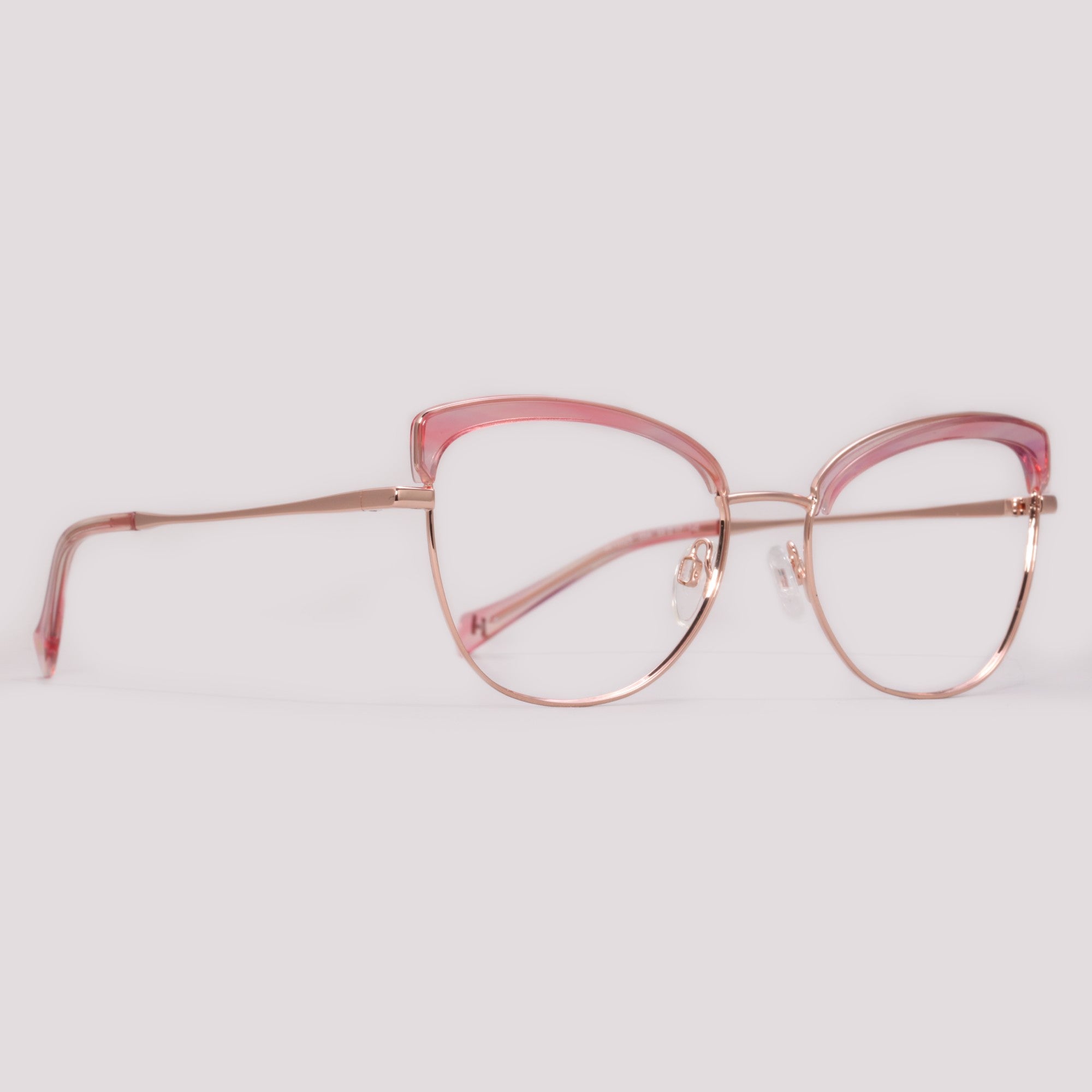Hickmann HI10025 05A Rosa e Dourado - Grau - 53 mm
