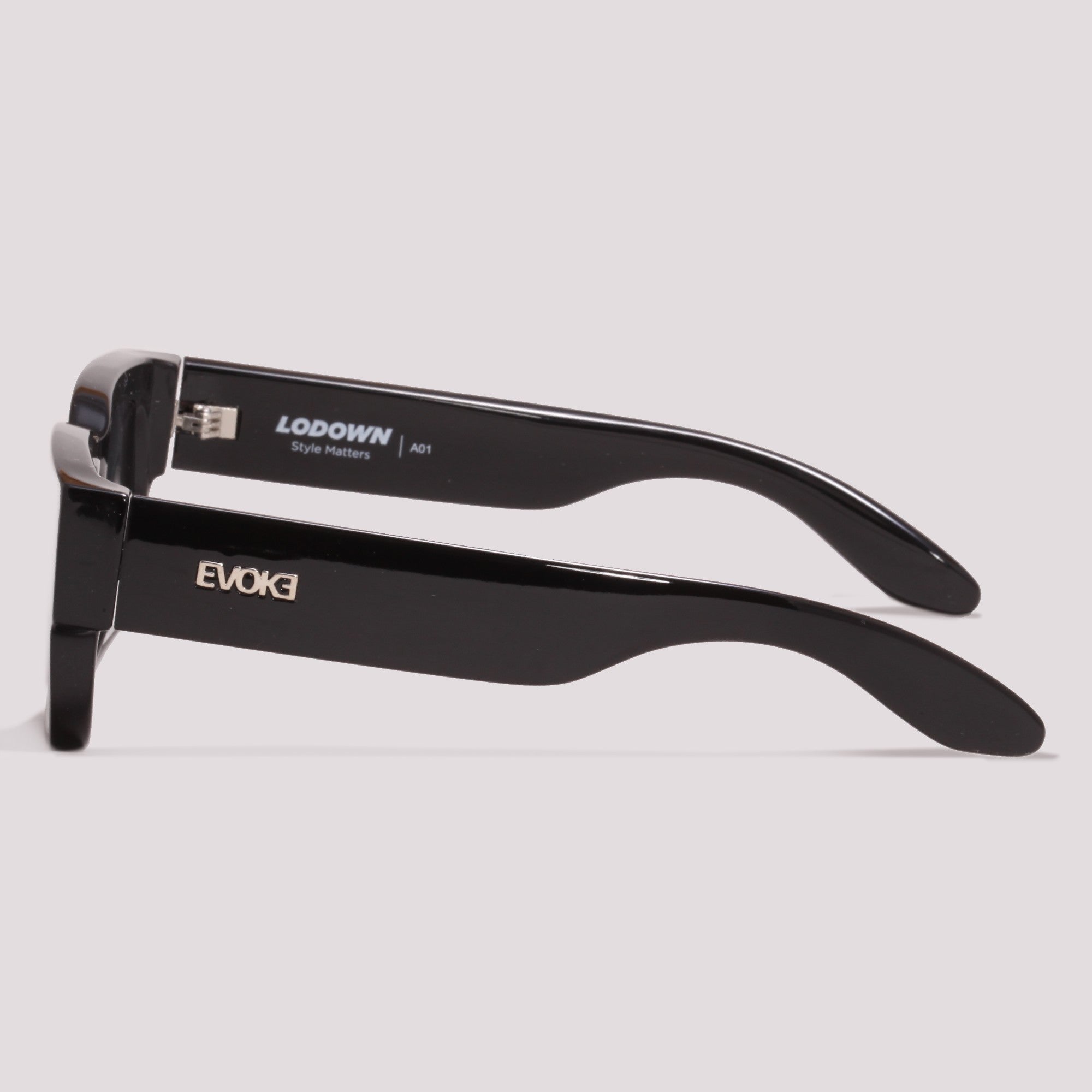 Evoke Lodown A12 Preto Fosco Preto - Sol - 47 mm