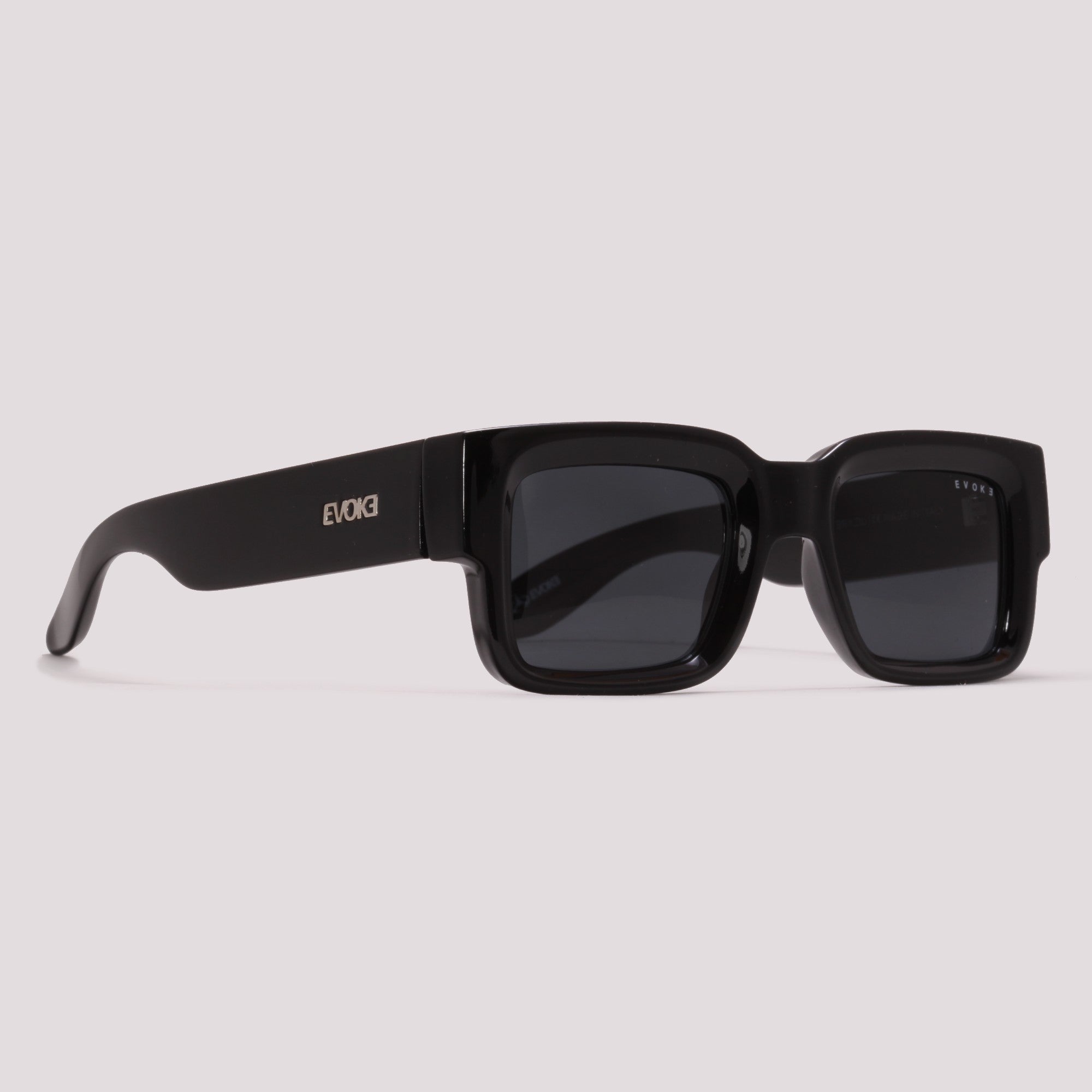 Evoke Lodown A12 Preto Brilho Preto - Sol - 47 mm