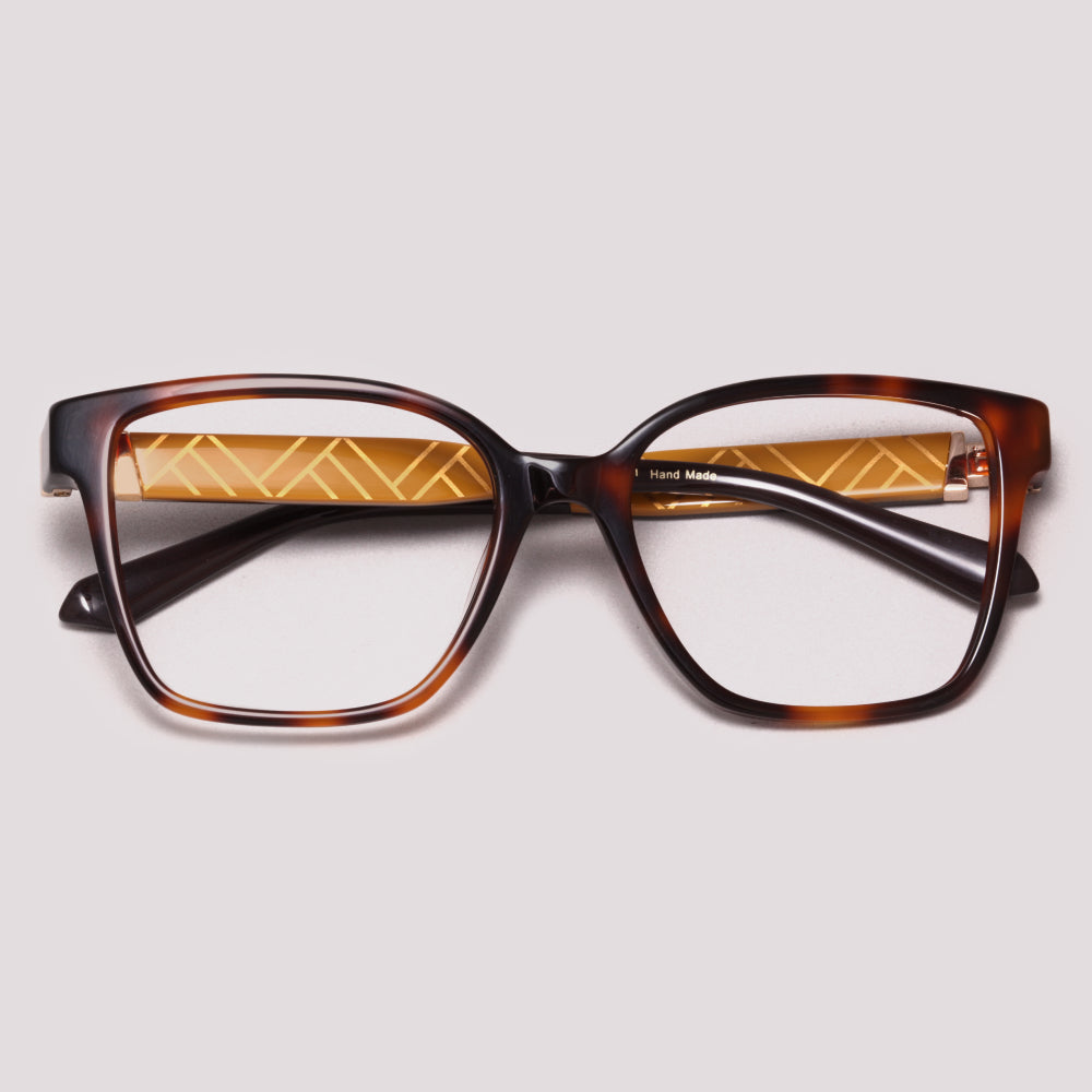 Ana Hickmann 20 Anos AH60050 G01 Turtle Haste Dupla - Grau - 53 mm