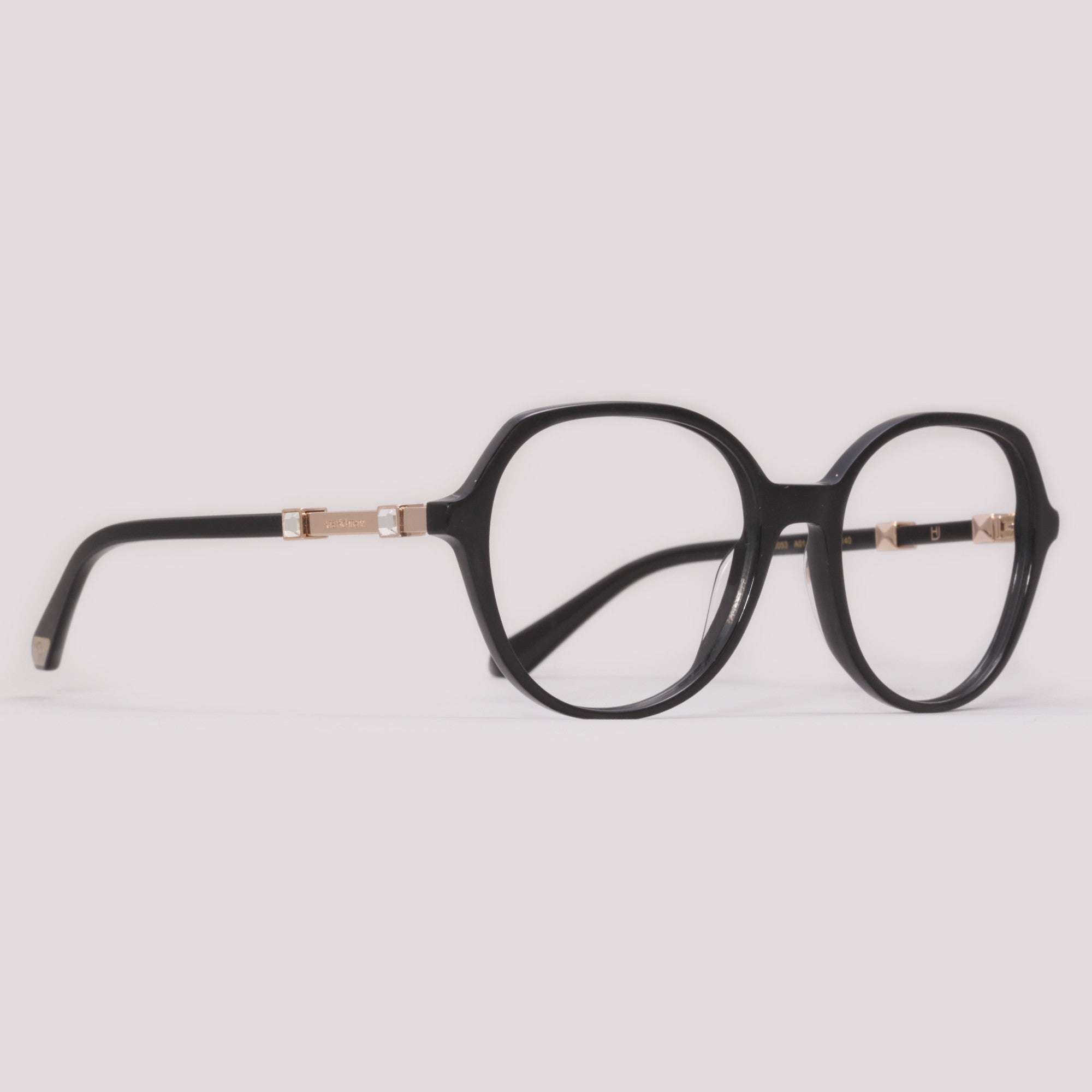 Ana Hickmann 20 Anos AH60053 A01 Preto Brilho - Grau - 53 mm