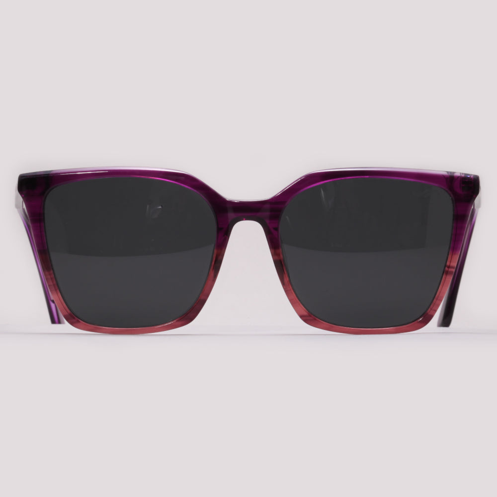 Jean Marcell JM9011 R03P Rosa Translúcido Preto Polarizado - Sol - 54 mm